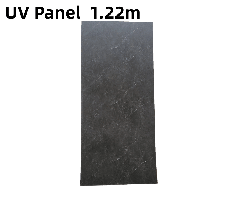 Korkeakiiltävä 1220x2440mm 3mm Faux PVC marmori UV-levy